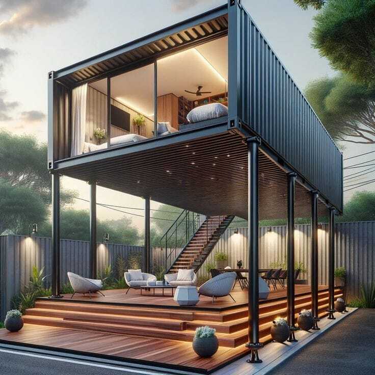 Container Farm House