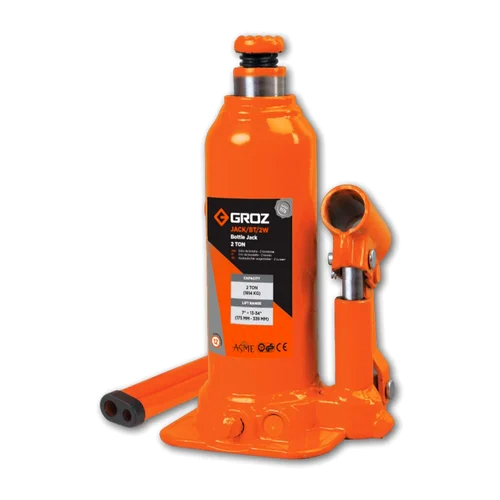 Jack-Bt-20W Hydraulic Bottle Jack - Color: Orange