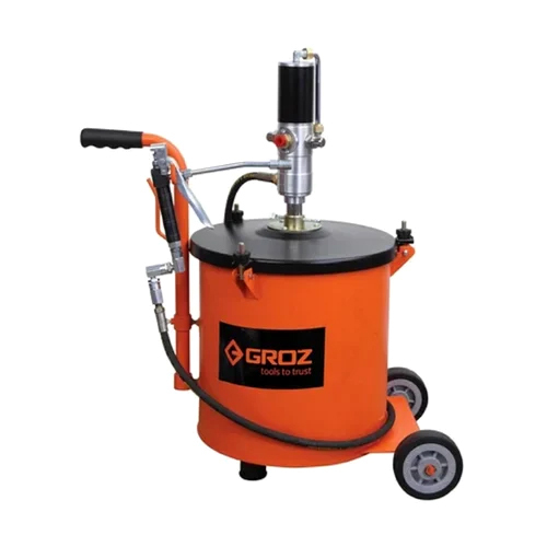 Bgrp-30 30 Kg Portable Air Operated Grease Pump Assembly With Bucket - Material: Mild Steel