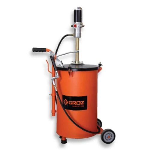 Gp3-St4-501-Bsp 180 Kg Groz Air Operated Grease Ratio Pump - Material: Mild Steel