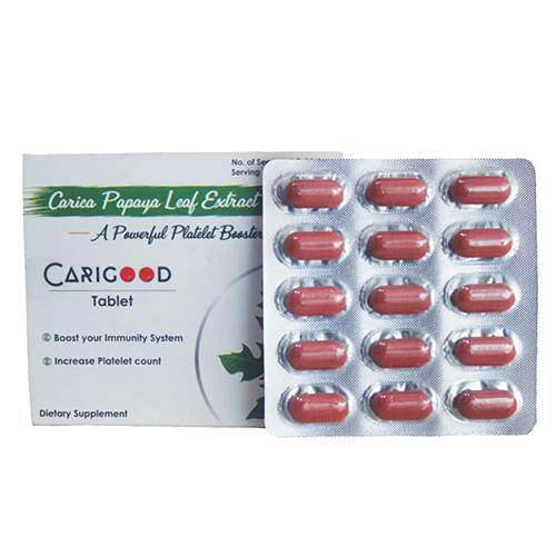 Carica Papaya Leaf Extract Tablets - Origin: India