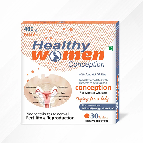 Conception With Folic Acid And Zinc Tablets - Efficacy: Promote Nutrition