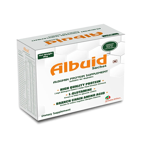 Albumin Protein Sachet - Dosage Form: Powder