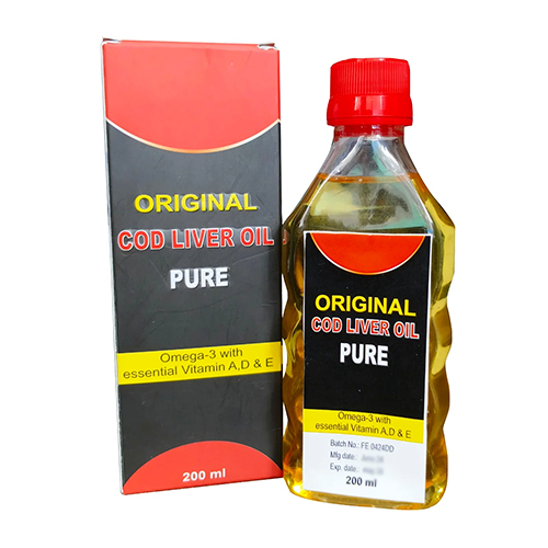 200 Ml Cod Liver Oil - Dosage Form: Liquid