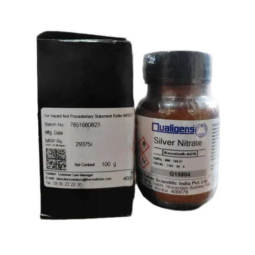 Silver Nitrate ER 25g Qualigens