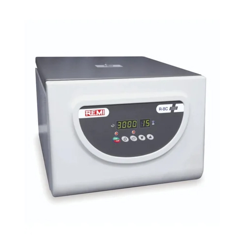 R-8C PLUS Laboratory Centrifuges - Metal, 380x470x300 mm, Grey Finish | 400 mL Capacity, Ideal for Laboratory Use