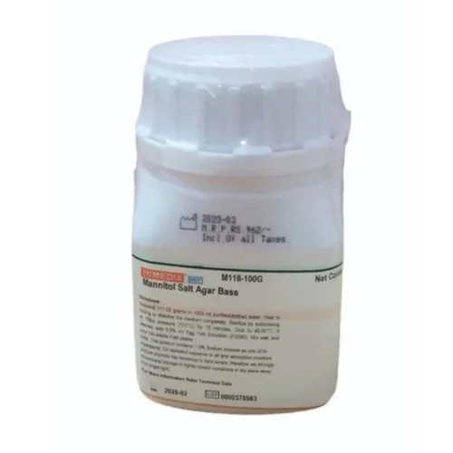 M118 Mannitol Salt Agar Base - Application: Industrial