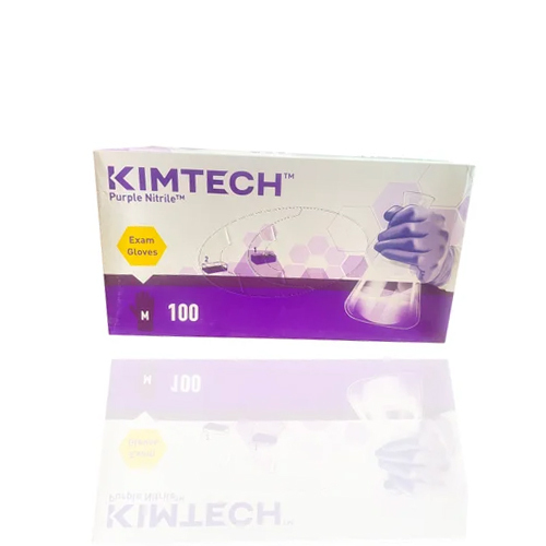 Kimtech Purple Nitrile Exam Gloves - Color: Blue