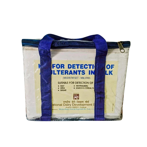 Nddb Milk Adulteration Test Kit - Color: Transparent