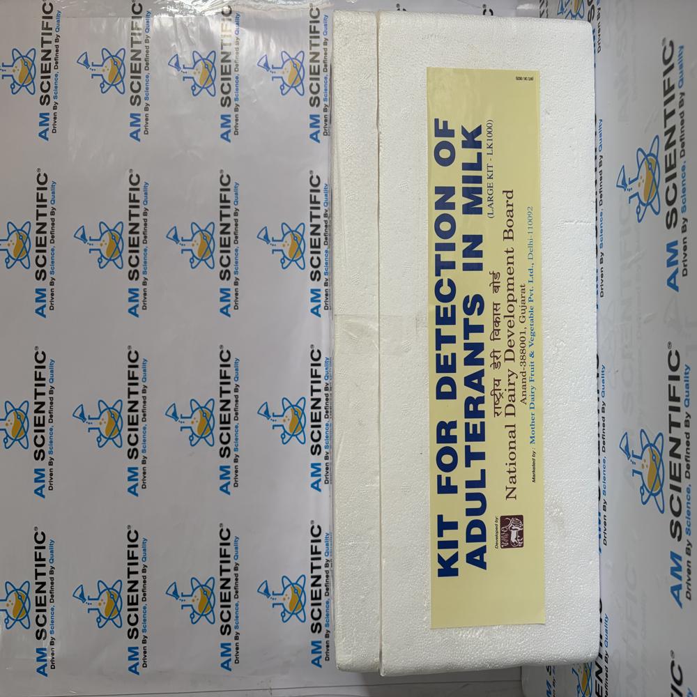 Nddb Milk Adulteration Test Kit Large Size