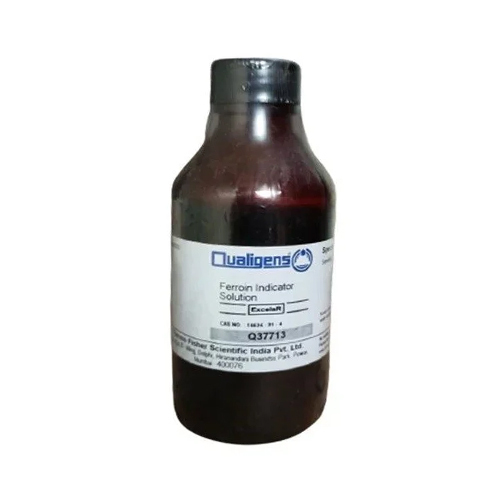 100Ml Ferroin Indicator Solution - Color: Dark Red