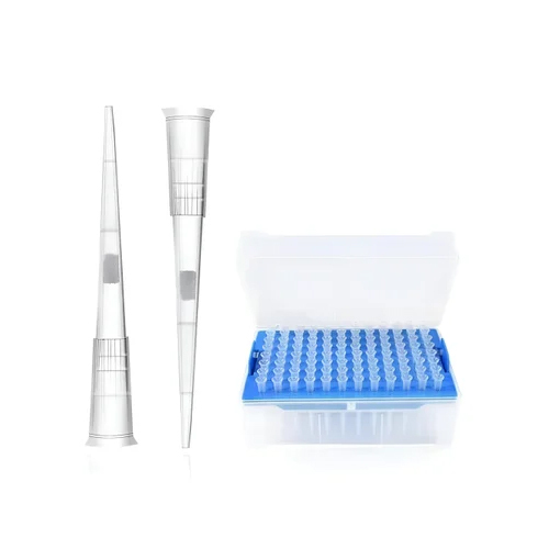 10ul Micropipette Tips - ABS Plastic, Standard Size, White Color | Reliable for Accurate Dispensing in Laboratory Applications
