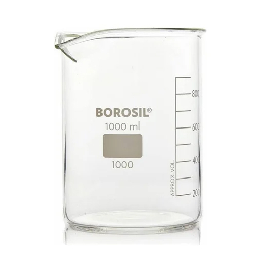 500Ml Beaker Low Form With Spout - Color: Transparent