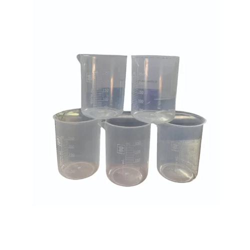 Laboratory Plastic Beaker - Color: White