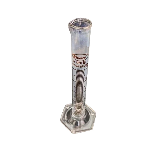 10Ml Measuring Cylinder - Color: Transparent