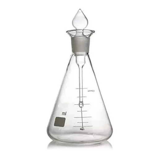 Oxygen Combustion Flask - Color: Transparent