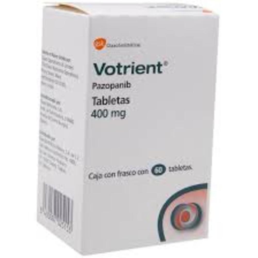 Votrient 400 mg Tablet(Pazopanib 400 mg)