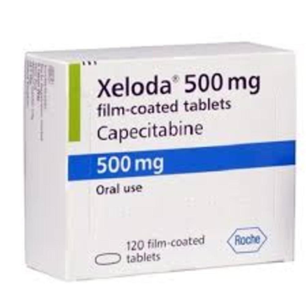 Xeloda 500 mg Tablet(Capecitabine 500 mg)