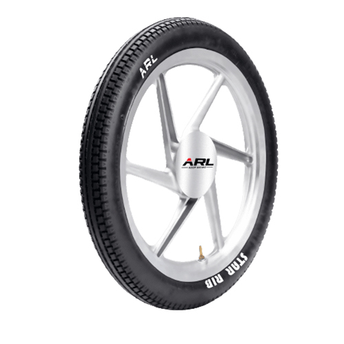 Arl Star Rib Tube Type Tyre - Diameter: 15 - 18 Inch (In)