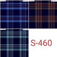 Poplin Checks Fabric - 65% Polyester 35% Cotton Blend, Light To Medium Weight 140 Gsm, Smooth Texture With Normal Shine, Yarn-dyed Checks Design