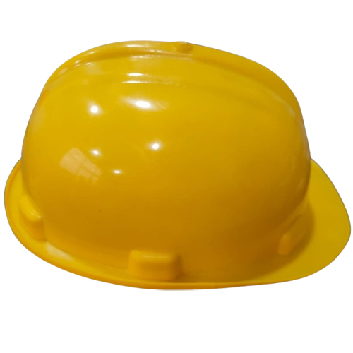 Safety Yellow Helmets - Material: Plastic