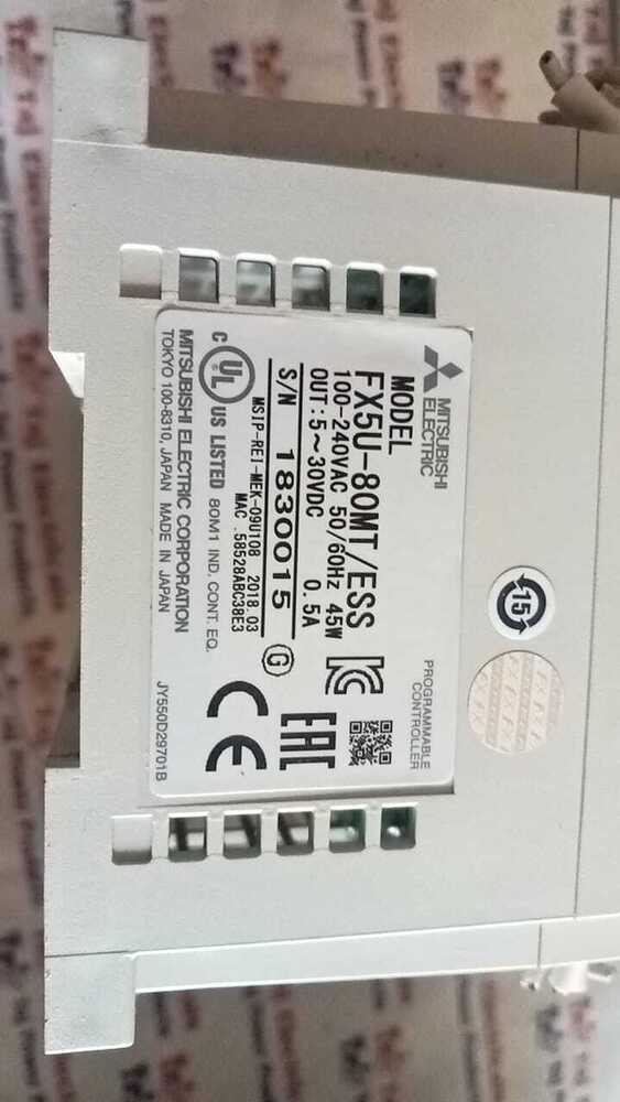 MITSUBISHI FX5U-80MT/ESS PLC