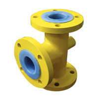 Lined Equal Cross - Color: Yellow