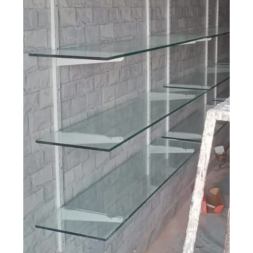 Glass Display Rack Free Standing