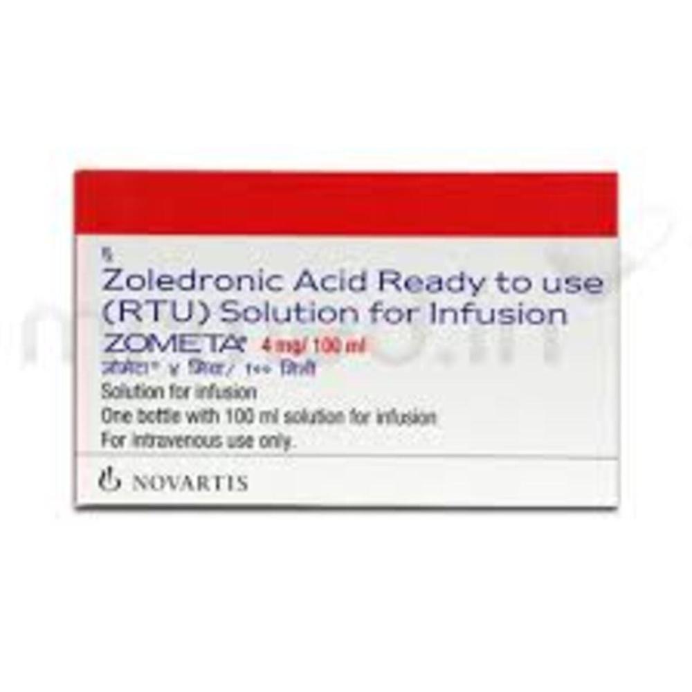 Zometa RTU 4 mg Injection(Zoledronic acid 4 mg)