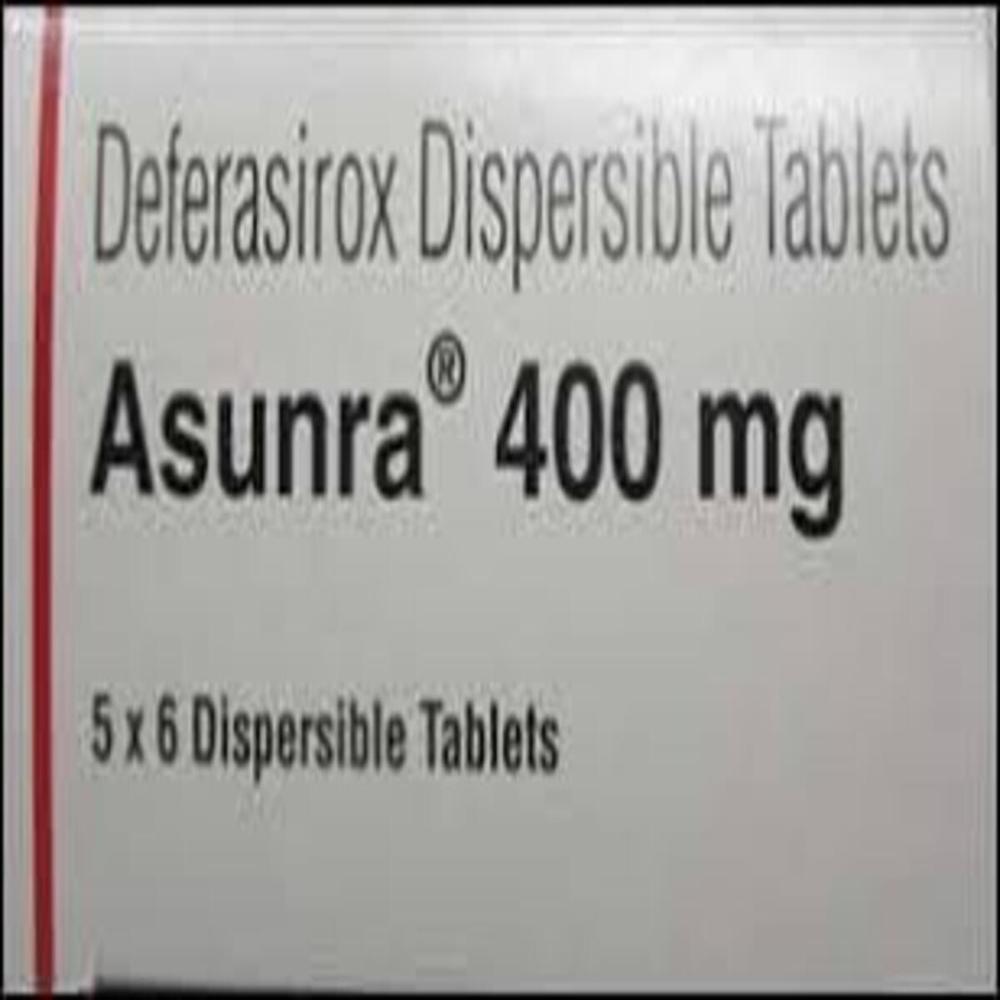 Asunra 400 mg Tablet(Deferasirox 400 mg)