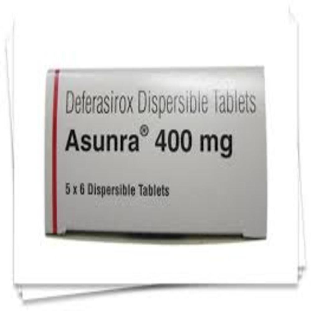 Asunra 400 mg Tablet(Deferasirox 400 mg)