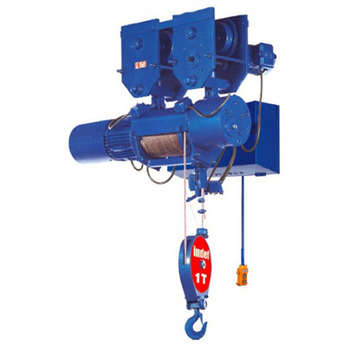 Wire Rope Hoist - Color: Blue