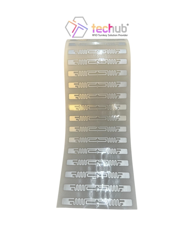 Solar Uhf Rfid Inlay Label Tag Tch-0469 - 1mm Pet Material, White Transparent, Customizable Shape | Higgs-3/9 Ic, 512-bit User Memory, Password Protected Data Security, Global Epc Gen 2 Compliance