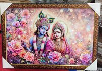 Hindu Religious Crystal Mdf Frames - Color: Multicolour