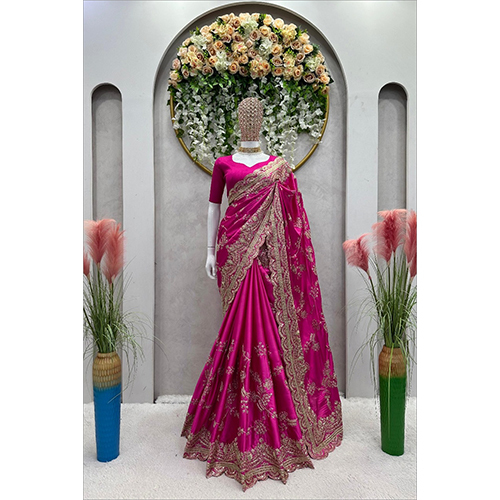 02_Ruhi Saree - Color: Pink