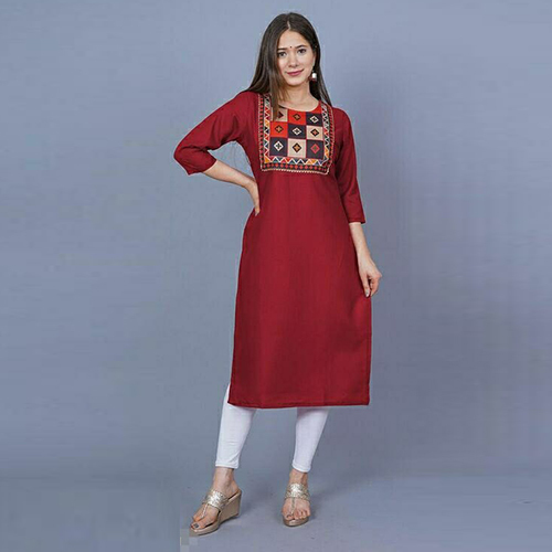 Ladies Printed Kurti - Feature: Washable