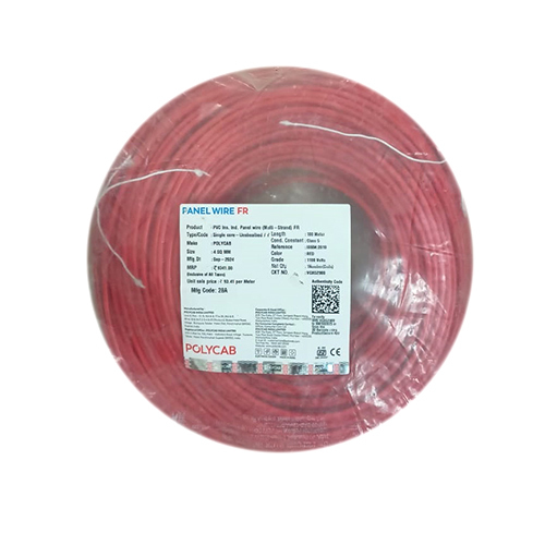 4 Sqmm Earthing Wire - Color: Red