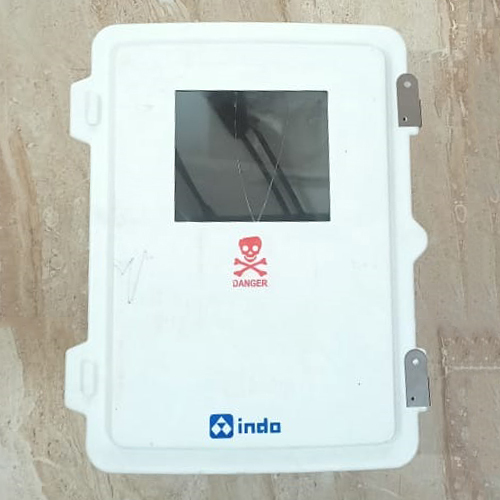 1 Phase Meter Box - Color: White