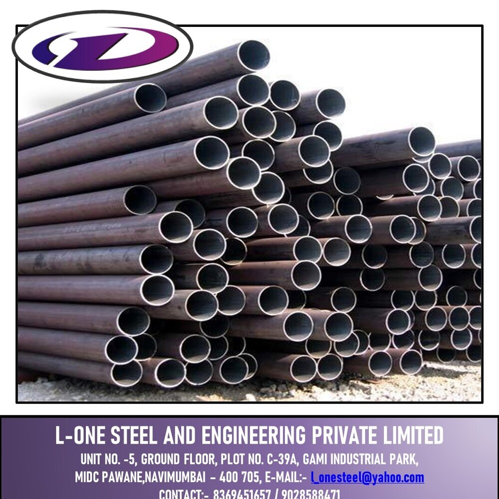 Ms Erw Pipe - Stainless Steel, Silver Color, Ball Shape | Durable, Corrosion-resistant For Versatile Use