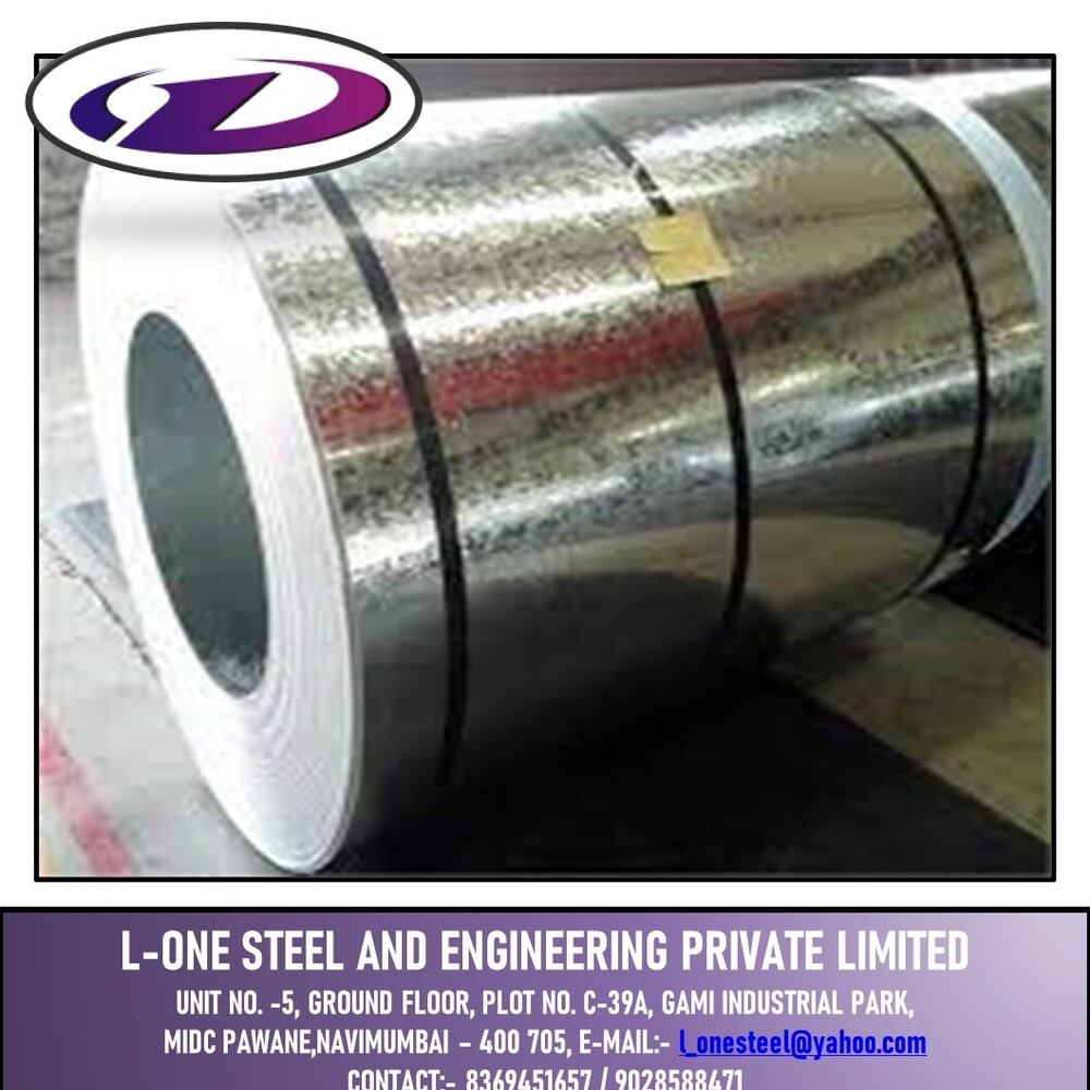 Gi-gp Coil - Stainless Steel Balls, Polished Finish, Silver Color | Durable Steel Sheets For Construction Applications