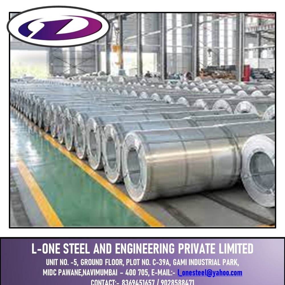 Gi-gp Coil - Stainless Steel Balls, Polished Finish, Silver Color | Durable Steel Sheets For Construction Applications