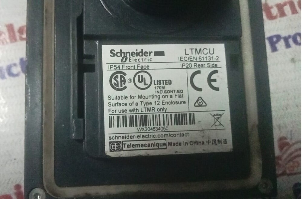 Schneider Ltmcu Control Operator Unit - Abs Plastic Panel Mount, 2 Inch Lcd, 24v Dc, Rj45 | Multilingual Interface, Event Logging, Remote Reset