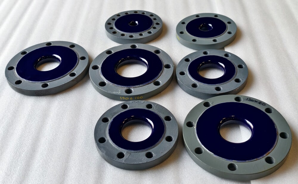 GLASS LINED REDUCING FLANGE