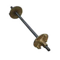 Construction Tie Rod - Hot-rolled Steel, Customized Lengths In Mm, Hot-dip Galvanized Surface Treatment, Excellent Corrosion Resistance