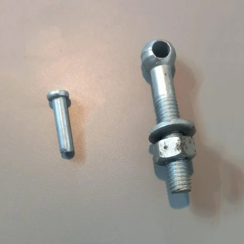 Stainless Steel Eye Bolt - Hot-Rolled Steel, Customized Length in Millimeters, Electric Galvanized Surface Treatment | Suitable for Heavy Loads and Marine Environments