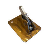 Brass Spring Clamps - 8 Inch Diameter, Hot Rolled Material, Powder Coated Finish, Designed For Maximum Grip In Construction Applications