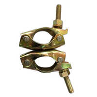 Pressed Steel Coupler - 48.3mm Diameter, 5mm Thickness | Hot-rolled Steel, Hot-dip Galvanized, Ideal For Scaffolding Systems