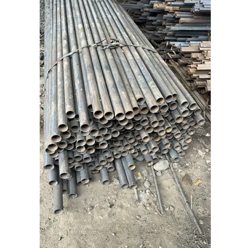 Mild Steel Scaffolding Round Pipe - Color: Silver