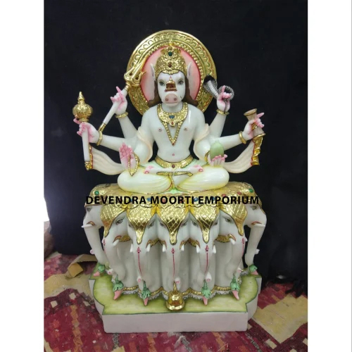 Marble Manibhadraveer Statues
