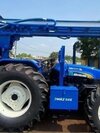 Tractor Attachment Piling Machine